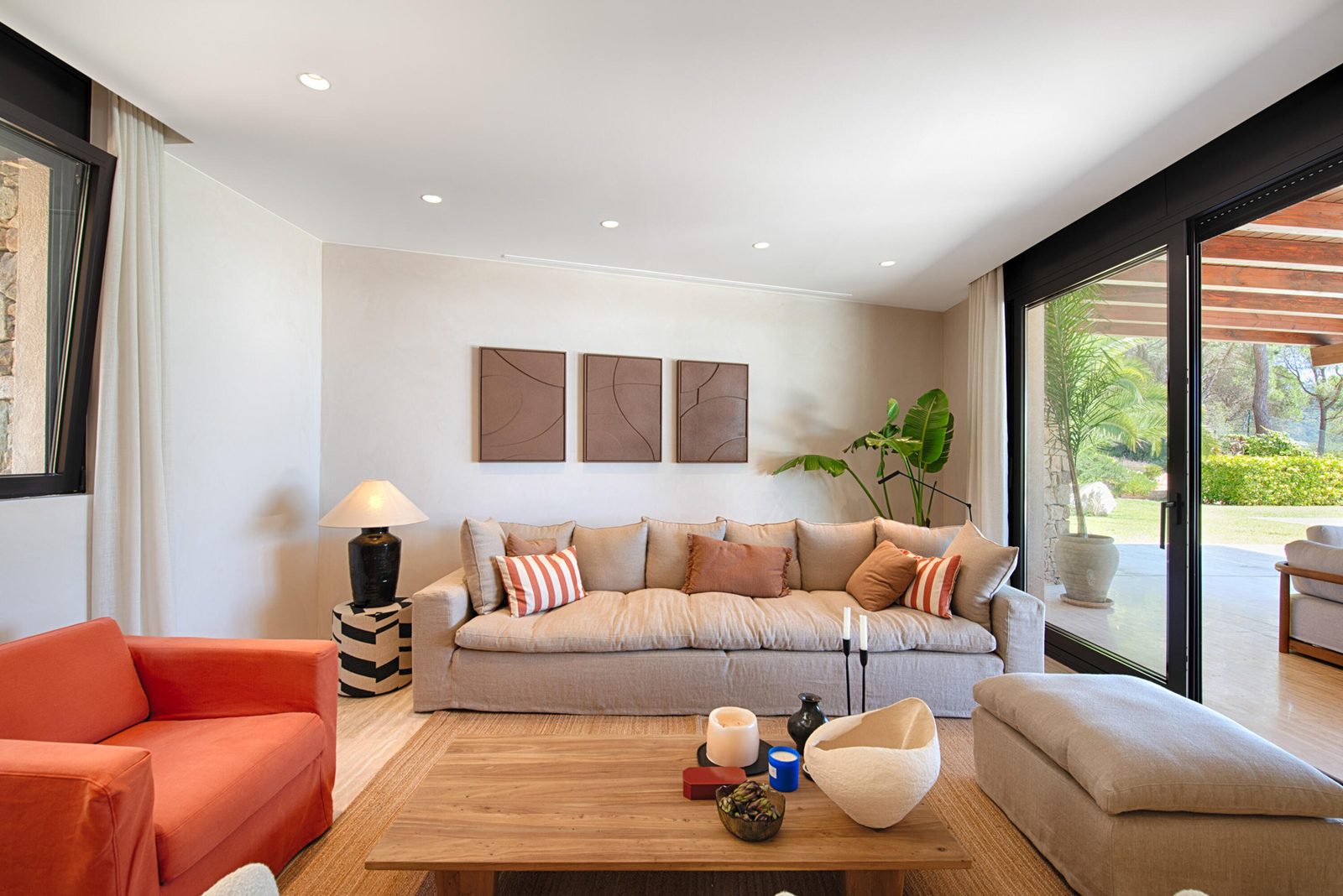Woonkamer met zithoek