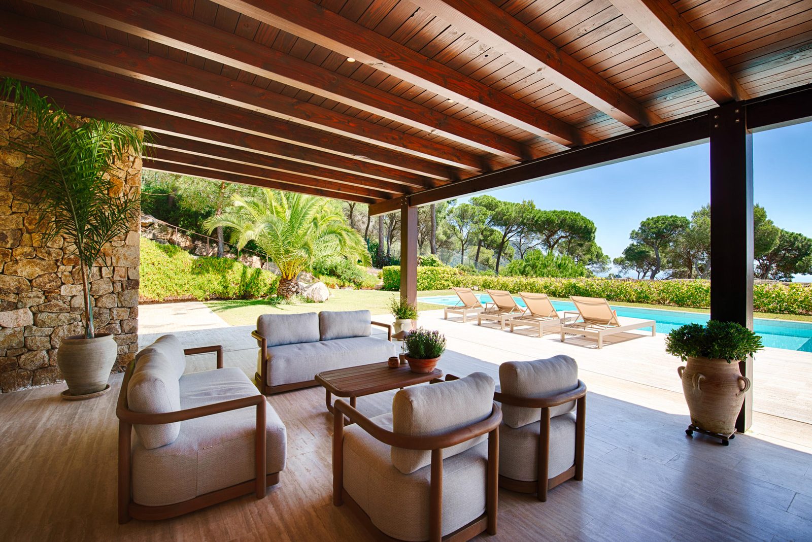 Casa Mimosa in Puig Montcal, Begur