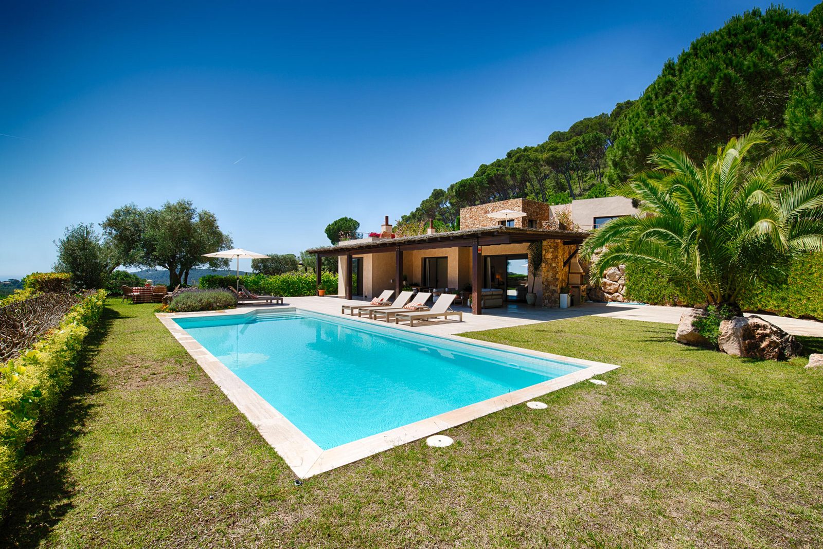 Casa Mimosa in Puig Montcal, Begur